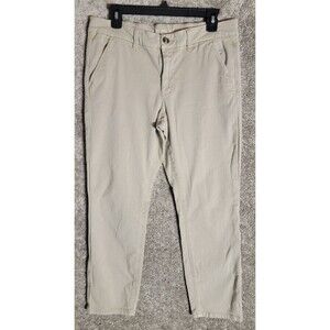 American Eagle Outfitters Women's Stretch Khaki Pants Size 12 Short